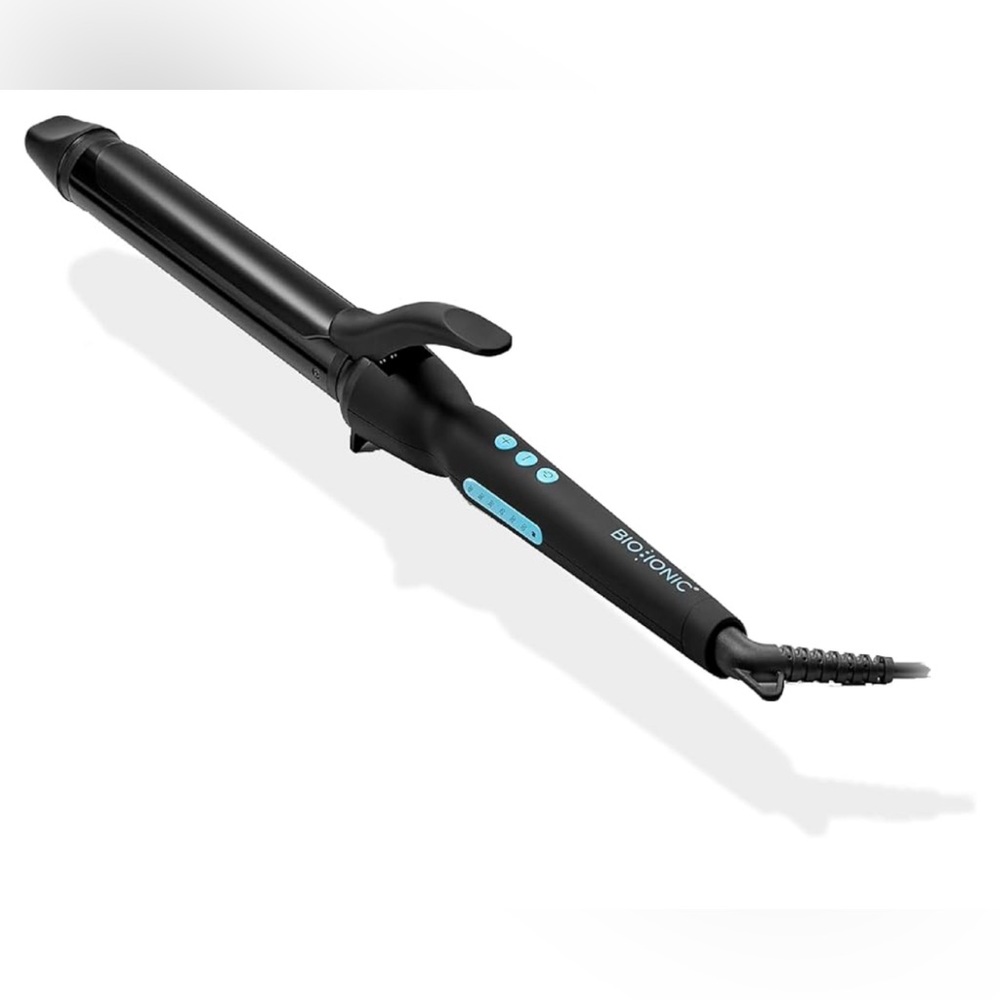 Bio Ionic Long Barrel Styler, Curling Iron with Moisture Heat Technology